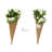 Artificial Cream Peony Stems