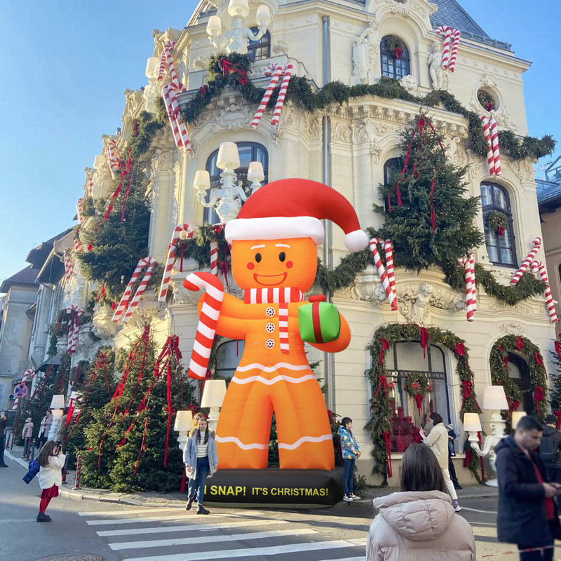 Décoration de Noël gonflable de Noël pour époux et soufflerie Wellcomer