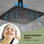 Luxury Ceiling-Mounted Rainfall Complete Shower System-98649056