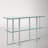 Dern Glass 50" Wide Console Table
