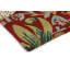 Wool Floral Area Rug in Red-846043580
