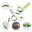 Laisse ajustable mains libres et collier 6-en-1 avec lampe DEL Luna 8 pi-112307737