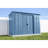 Classic Steel Storage Shed, 10X4, Blue Grey-67124419