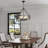 Dodson 22.44 in. 6-Light Drum Farmhouse Dining Room Chandelier-573890373