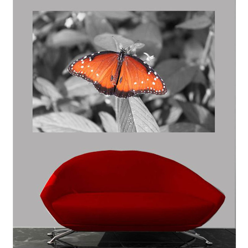 Décalcomanie murale papillon, 16 po x 24 po