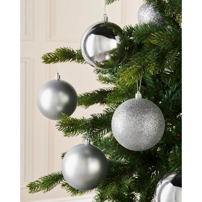 11cm Solid Colour Plastic / Acrylic Bauble