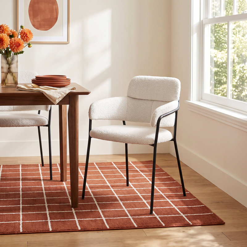 Kiku Arm Chair, White
