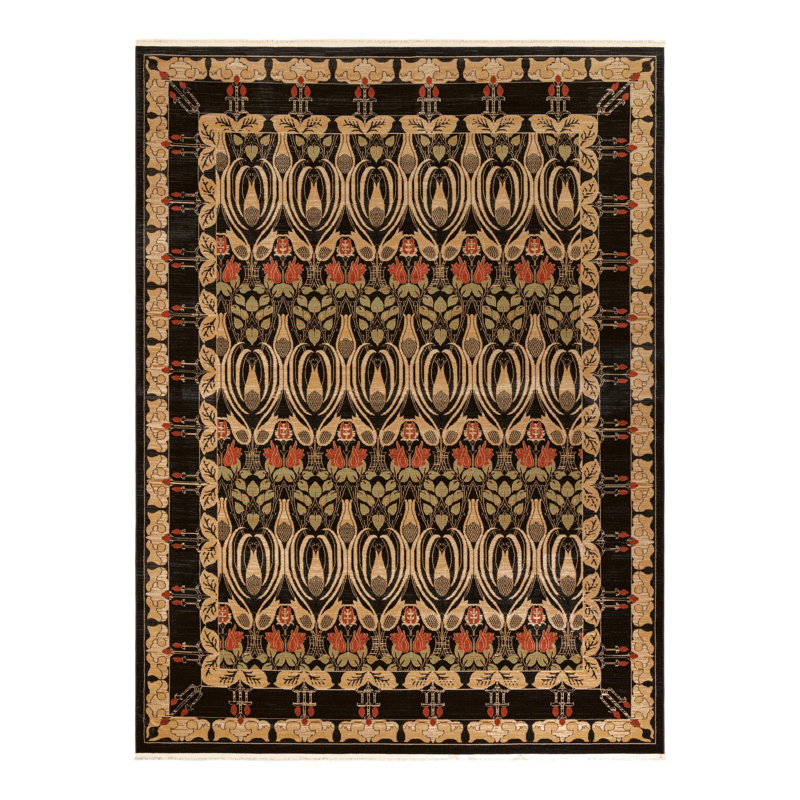 Tapis noir Moore, Rectangle 10 pi x 13 pi 1 po