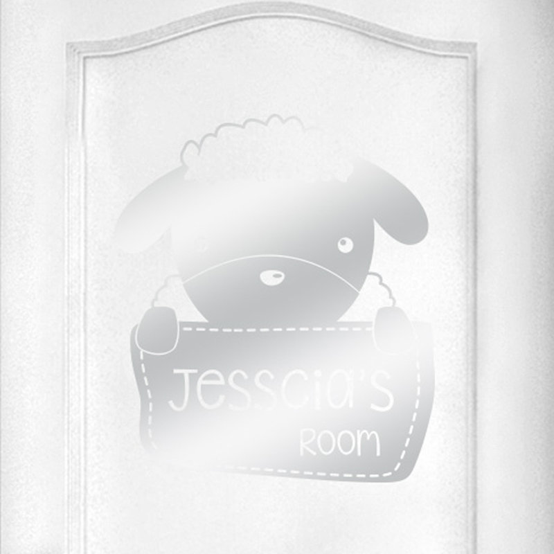 Animals Wall Decal, Shiny Silver