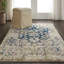 Tapis oriental beige / bleu Dreya-31378736