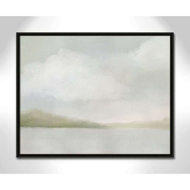 Queensland " A Tranquil Morning ", 23.5" H x 29.5" W, Espresso