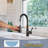 Pull Down Single Handle Kitchen Faucet with Advanced Spray-100079664