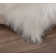 Mamduh Handmade Shag Faux Sheepskin White Rug