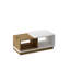 Table basse à piédestal avec rangement Jeno