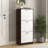 Modern Entryway Shoe Cabinet with 3 Flip Doors, Large Capacity and Space-Saving Design, Ideal for Narrow Spaces and Home Organization.-698750846