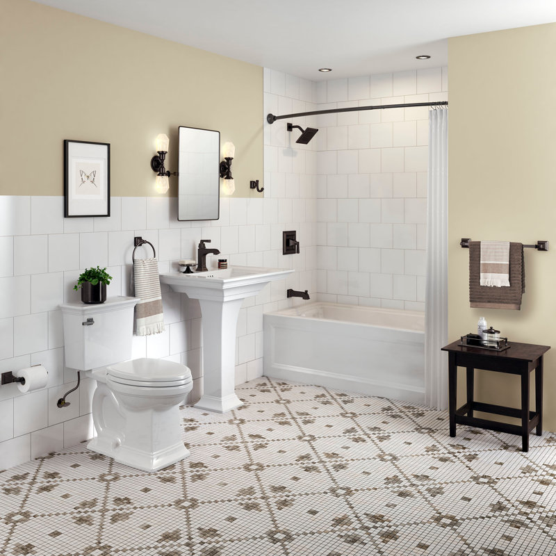 Town Square 1.28 GPF Toilet Bowl, White