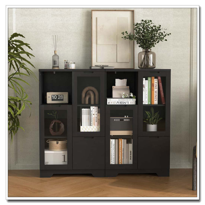 Arched Storage Cabinet, Blue