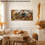 Automne, art mural sur toile, ferme rustique, peinture, cidre d'automne, cidre de pomme