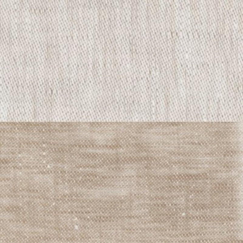 Seychelles Linen Sateen Sheet Set, White/Dune, Full