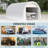 Carport, Heavy Duty Portable Garage Storage Tent With Large Zippered Door, Anti-UV PE Canopy Cover For Car, Truck, Boat, Motorcycle, Bike, Garden Tools, Outdoor Work-114653702