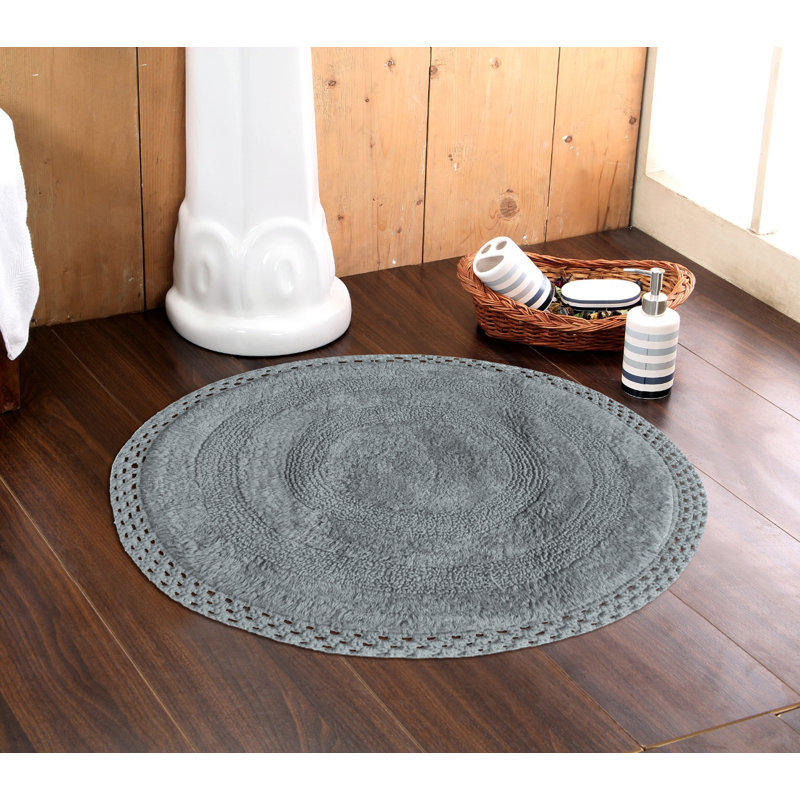 Tapis pour salle de bain Adiraica, Gris
