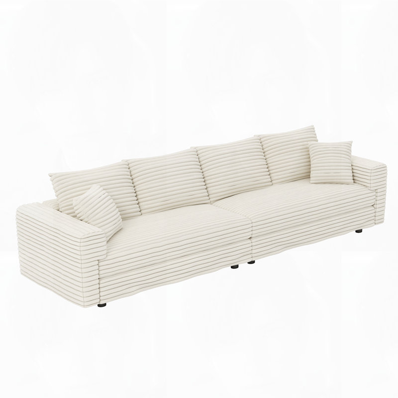 Canapé rembourré Modern, Beige