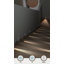 Éclairage pour marches 5CCT 120V à DEL, éclairage d'escalier antireflet, façade magnétique-106265862