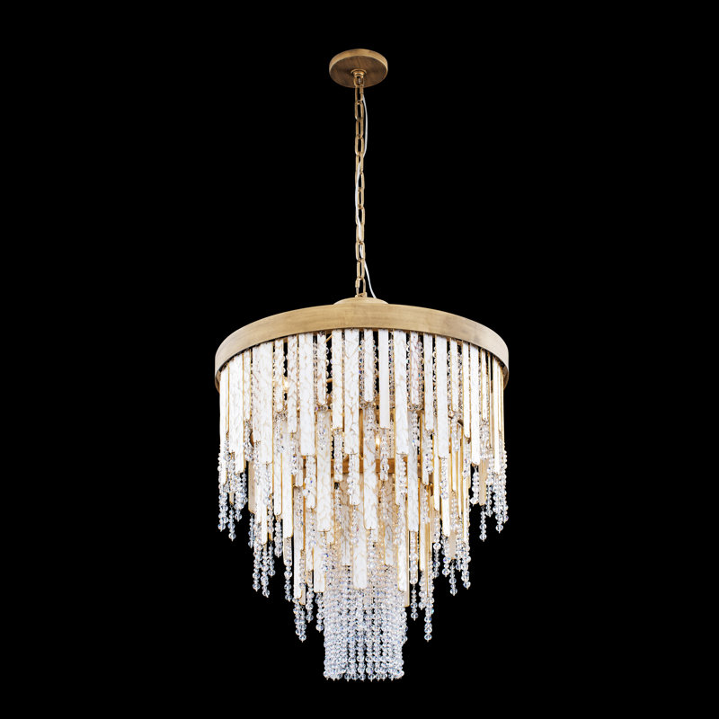Lafayette Chandelier - Havana Gold - 24"W X 34.75"H