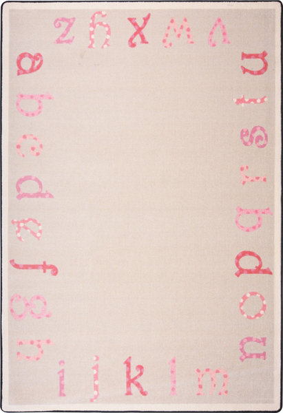 Tapis à pois ABC par Joy Carpets, Rectangle 5 pi 4 po x 7 pi 8 po
