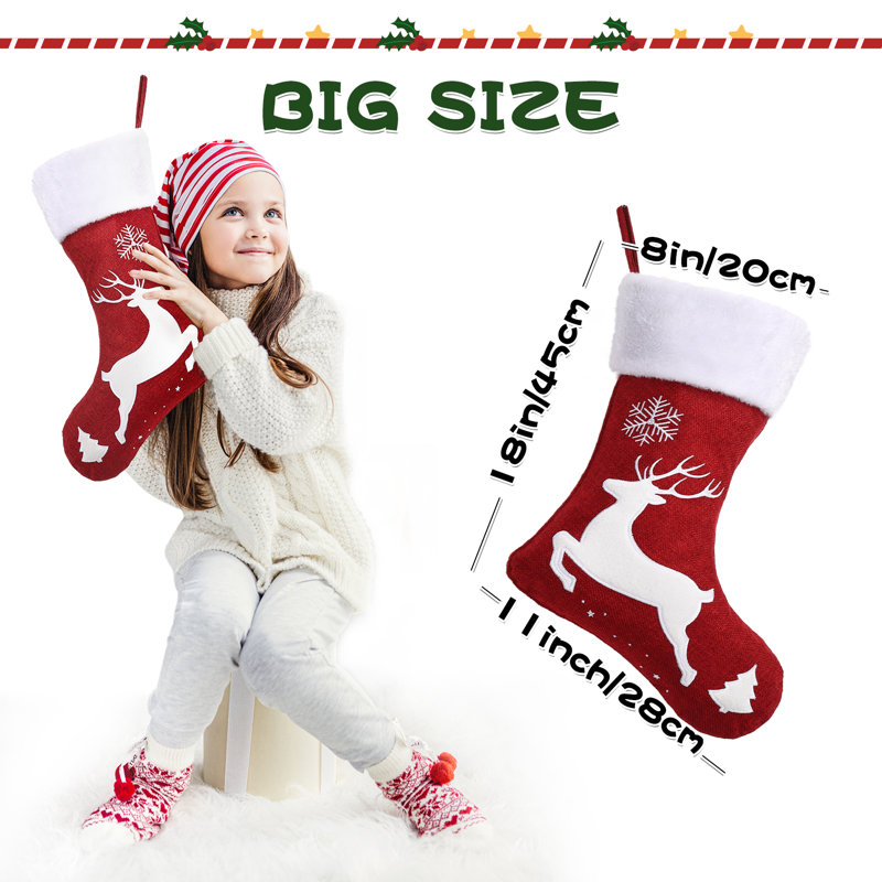 Ensemble de bas de Noël 2 pièces