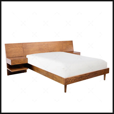 Bed With 2 Nightstands