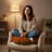 Pumpkin Shape Futon Cushions  Lazy Floor Cushions Living Room Tatami Bays Window Backrest Mats-1553595071