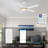 52" Smart Ceiling Fan with Light