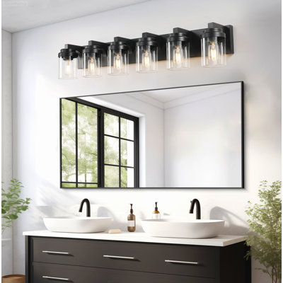 Luminaire pour salle de bain 6 lumières Modern Modern