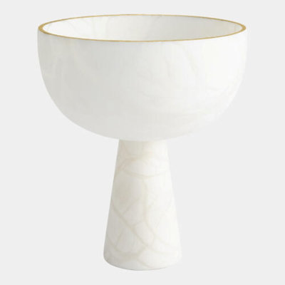 Caspari Alabaster Decorative Bowl