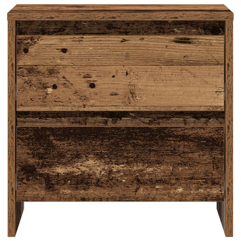 45cm W Manufactured Wood Bedside Table