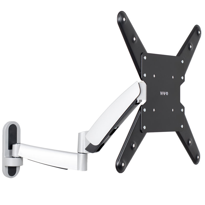 Silver Pneumatic Arm TV Wall Mount