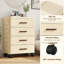 Plastic Drawer Storage Organizer, 4 Tiers Storage Chest Of Drawers