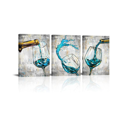 3 Piece Wrapped Canvas Print
