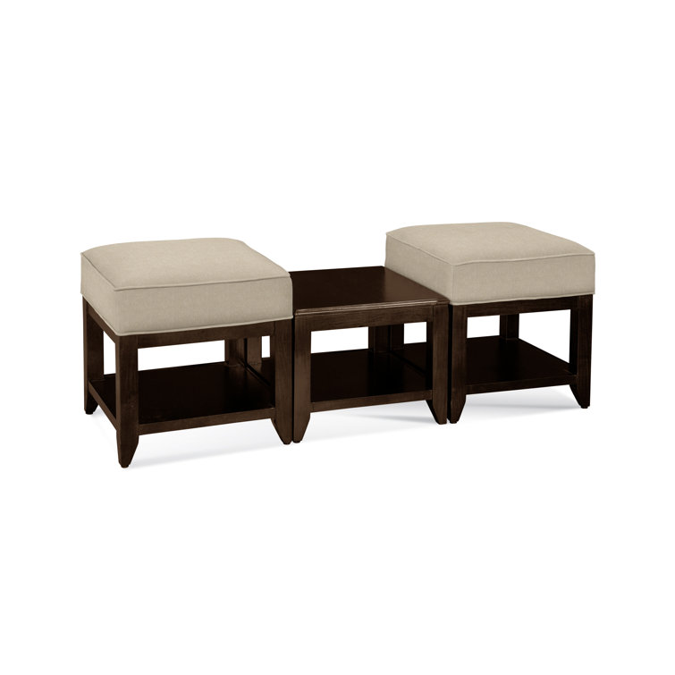 Elements Upholstered Cube Ottoman
