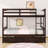 2 Drawers Wooden Bunk Bed with Ladder-1533013103-1533013101