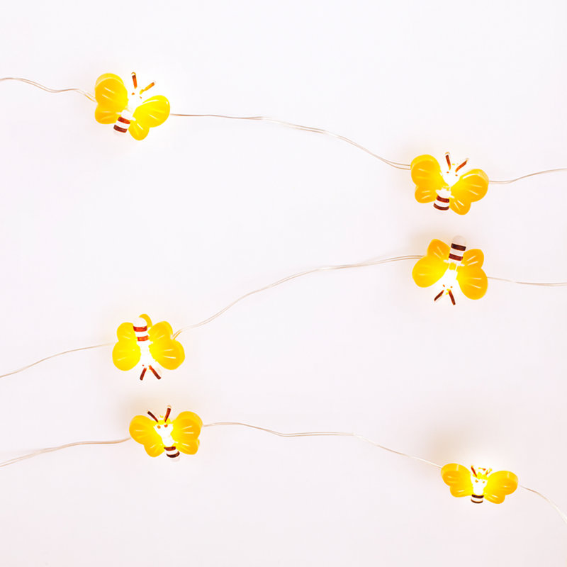 2-Pack 100 LED Silver Copper-Wire Fairy Lights, 33 ft, White