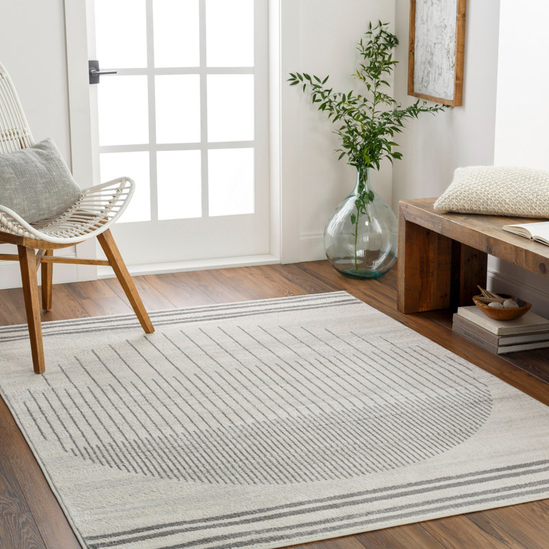 Amneris Geometric Area Rug, Rectangle 200 x 275 cm