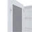 Parks Medicine Cabinet With Included Mirror, White-1234206124