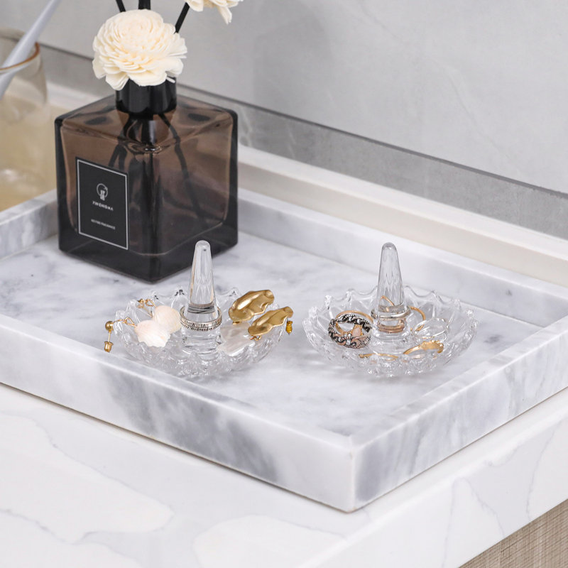 Glass Jewellery Organiser Tray