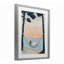 «Reading At Sunset in Hammock», impression sous verre encadrée, design par The Prints Vibe-130835774-130835775
