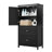 Bathroom Storage Cabinet With Adjustable Shelf And Drawers-1561719265