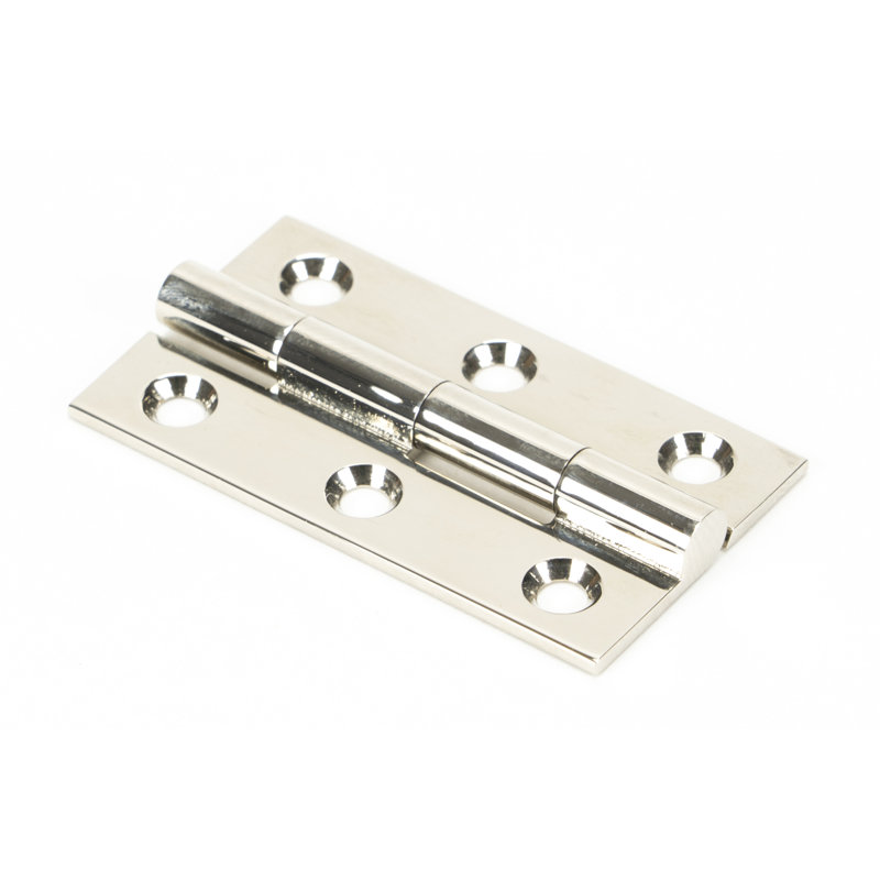 Butt Hinges, Polished Nickel