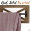 Porte-serviettes mural Farmhouse Shiplap