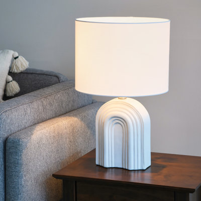 Lampe de table en céramique Macade